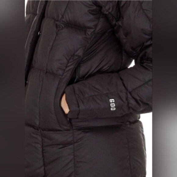 The North Face Women's Metropolis 600 Down Long Parka Puffer Coat Black Large - Picture 15 of 15